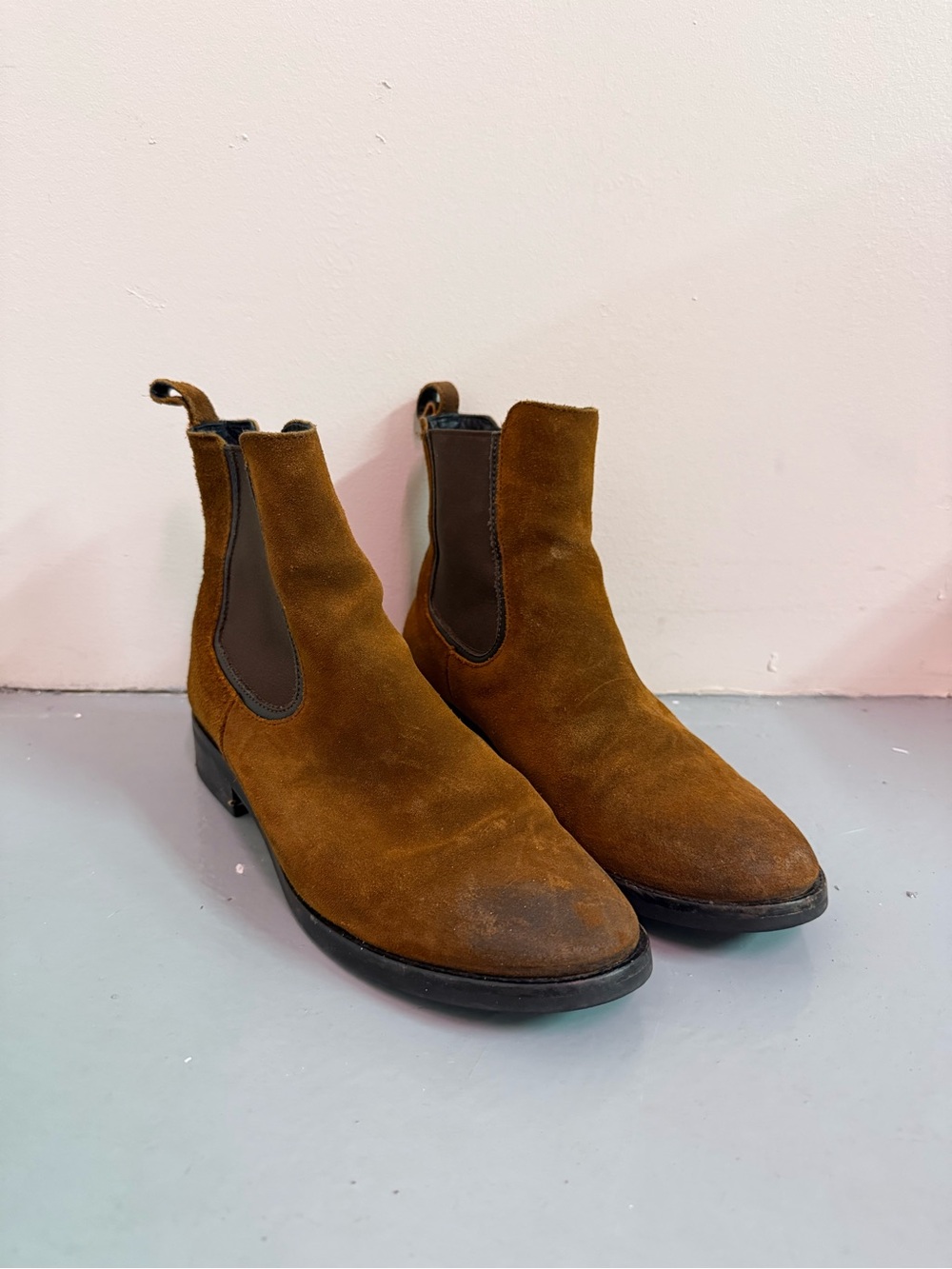 Thursday Boot Company women’s ginger Suede Chelsea Boots